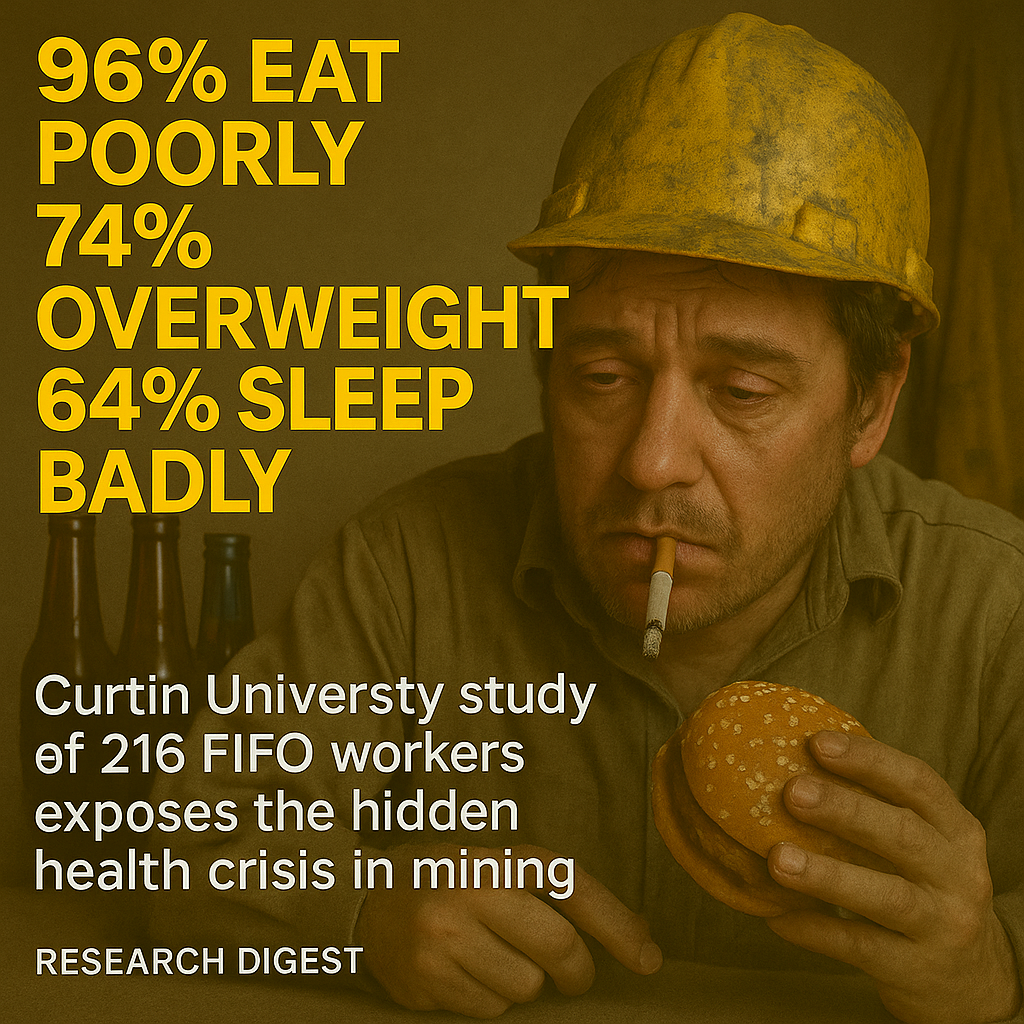 What FIFO Workers Are Getting Wrong About Their Health (Curtin ...