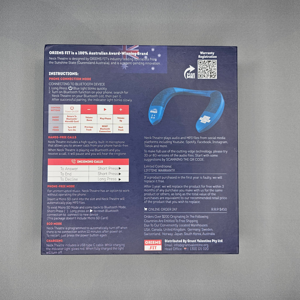 Neck Theatre (Model X1024)